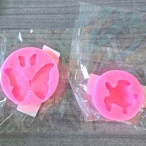 Butterfly Butterflies Sea Turtle Resin Molds New In Package NWOT Craft DIY Soap